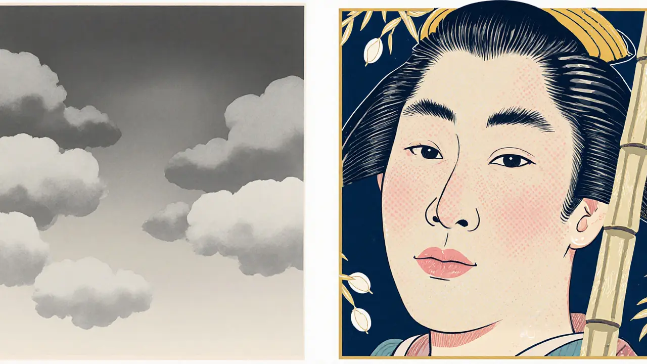 Диptyх: до и после лазерной биоревитализации — тусклая кожа превращается в сияющую, увлажнённую.