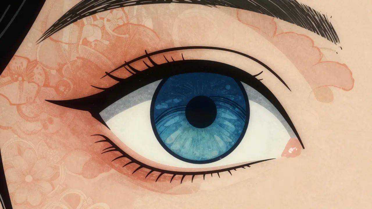 Как подчеркнуть голубые глаза макияжем: оттенки, текстуры и ошибки