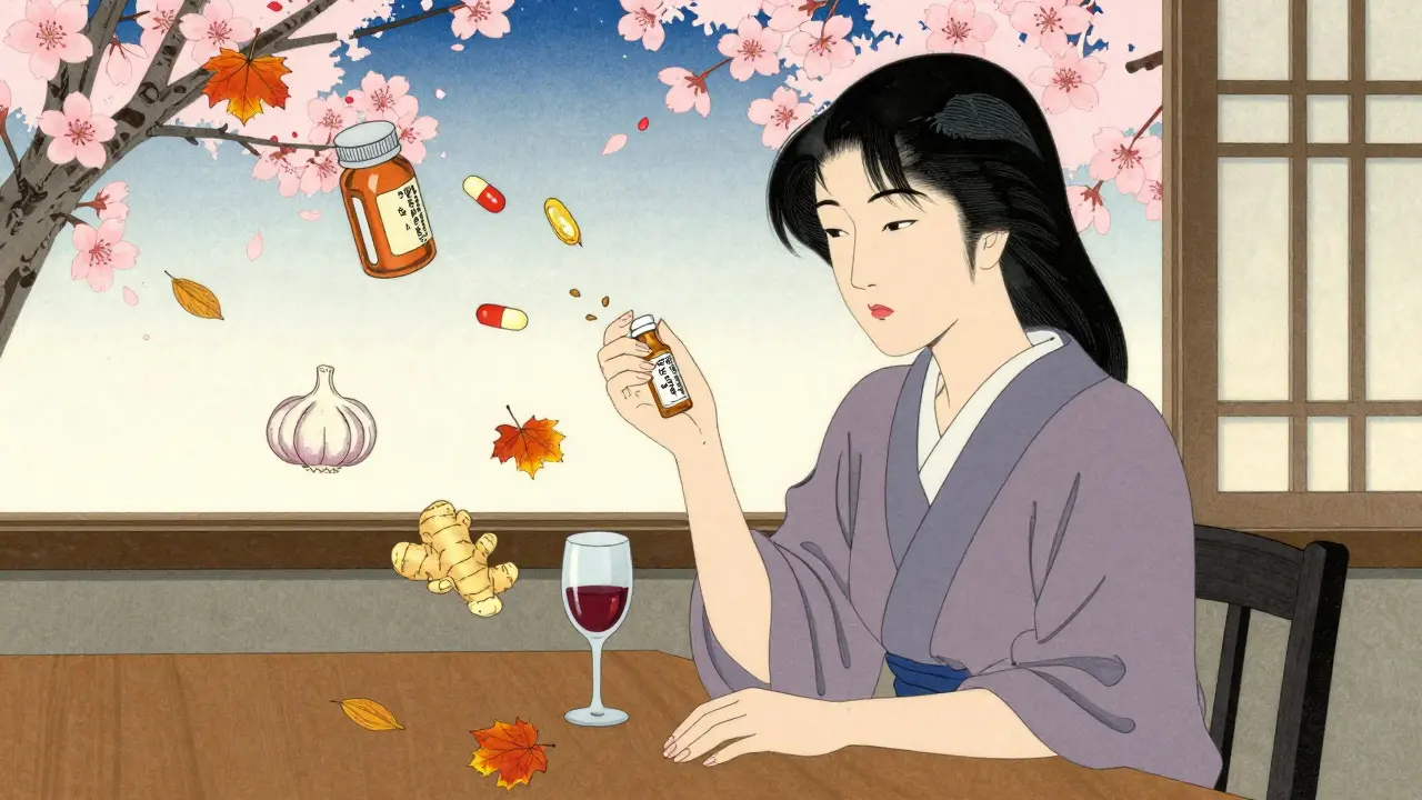 Женщина откладывает запрещённые вещества перед процедурой, символически отпускает их, как лепестки.